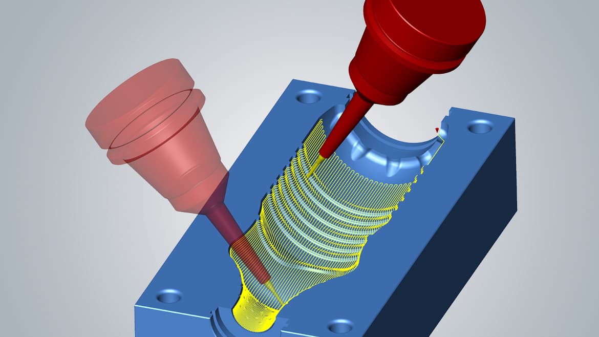 radial machining