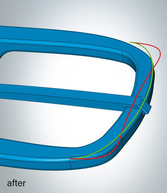 deformation elements after en