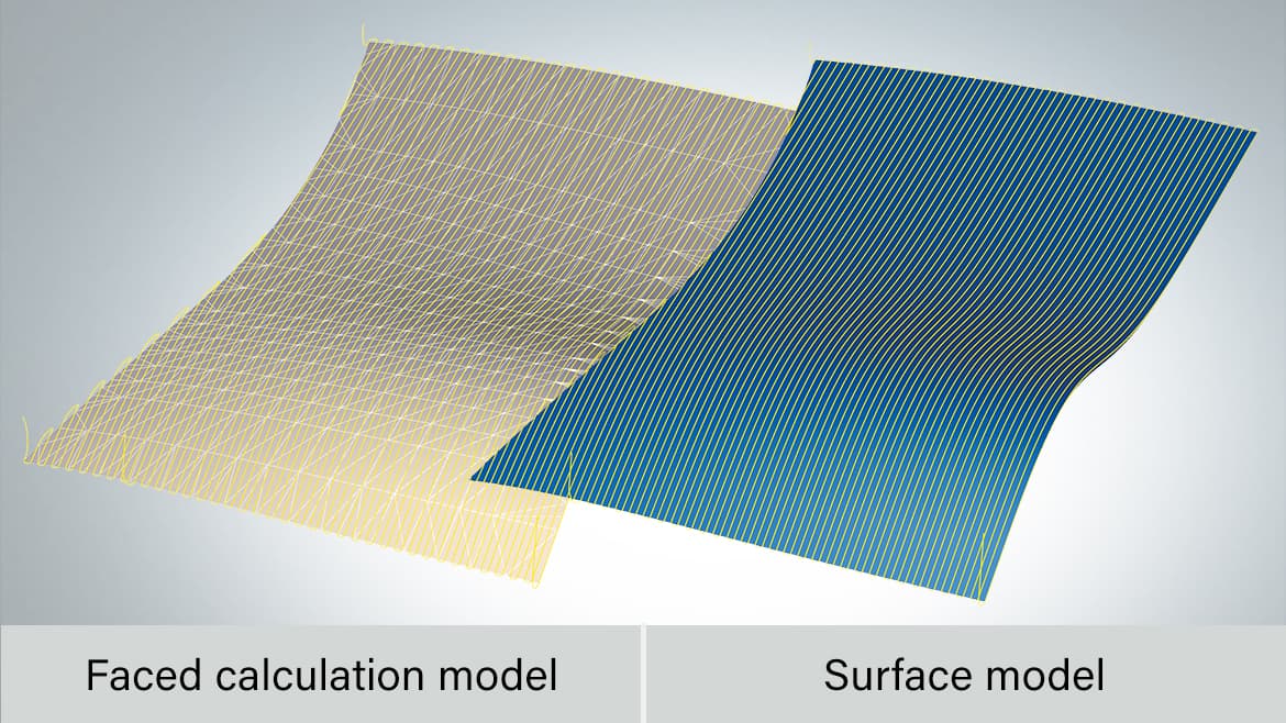 3d profile finishing surface mode