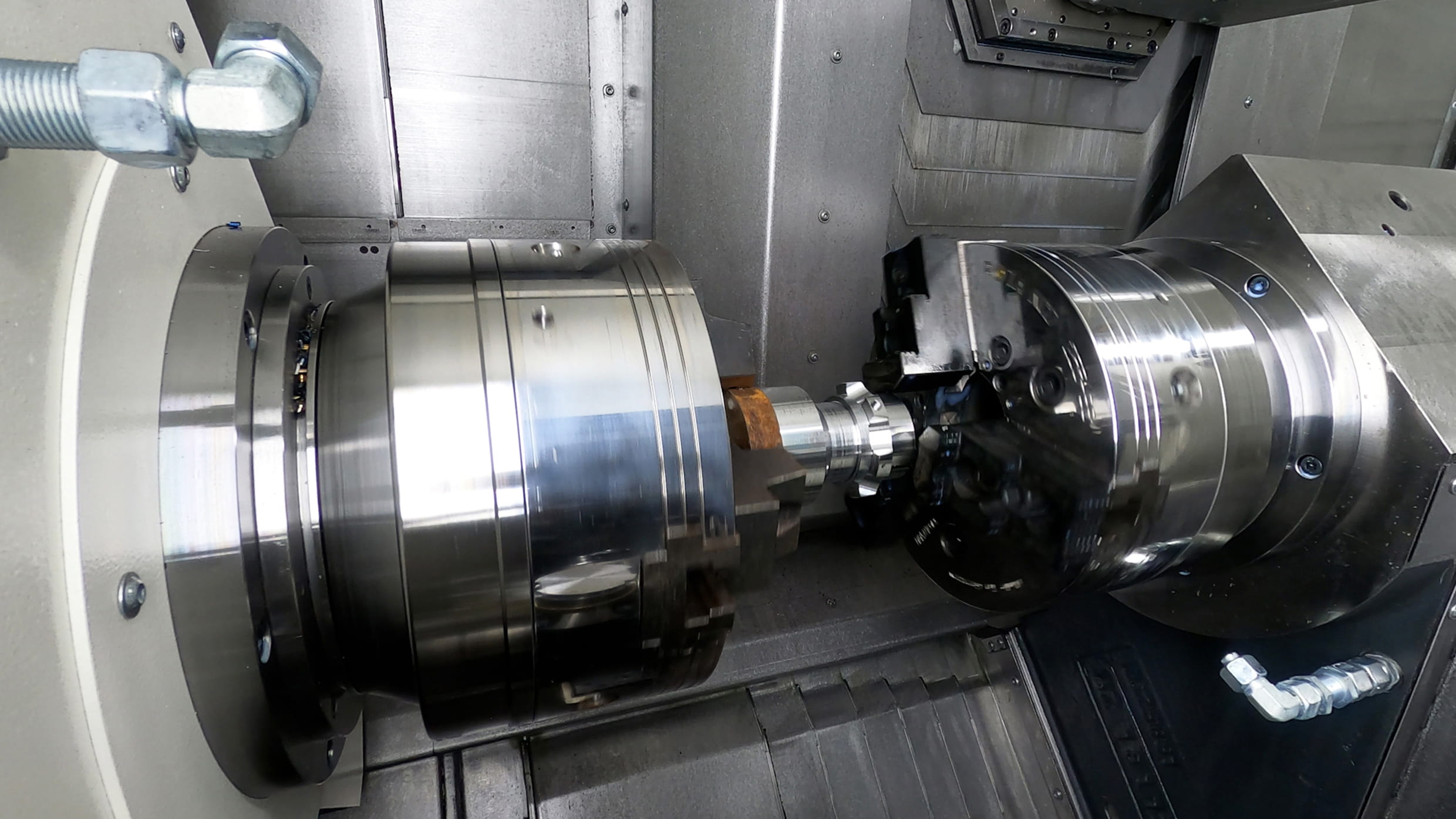 main counter spindle machining