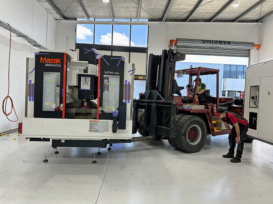 Mazak VCN 600 delivery for Fetha Engineering