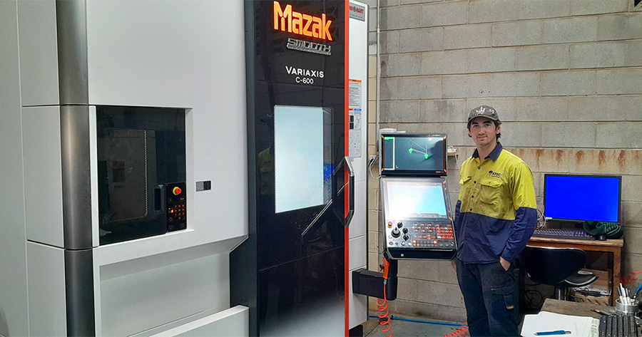 Mazak Variaxis C 600 for Attard Engineering