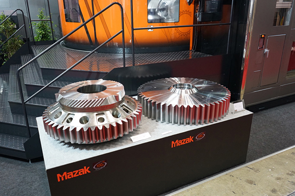 Gears produced on Mazak Integrex e 1600V