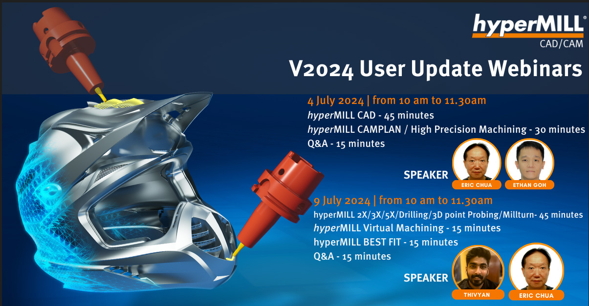 hyperMILL 2024 user update webinars